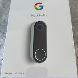 Google Nest Smart Video Doorbell- New in Box, Never Opened